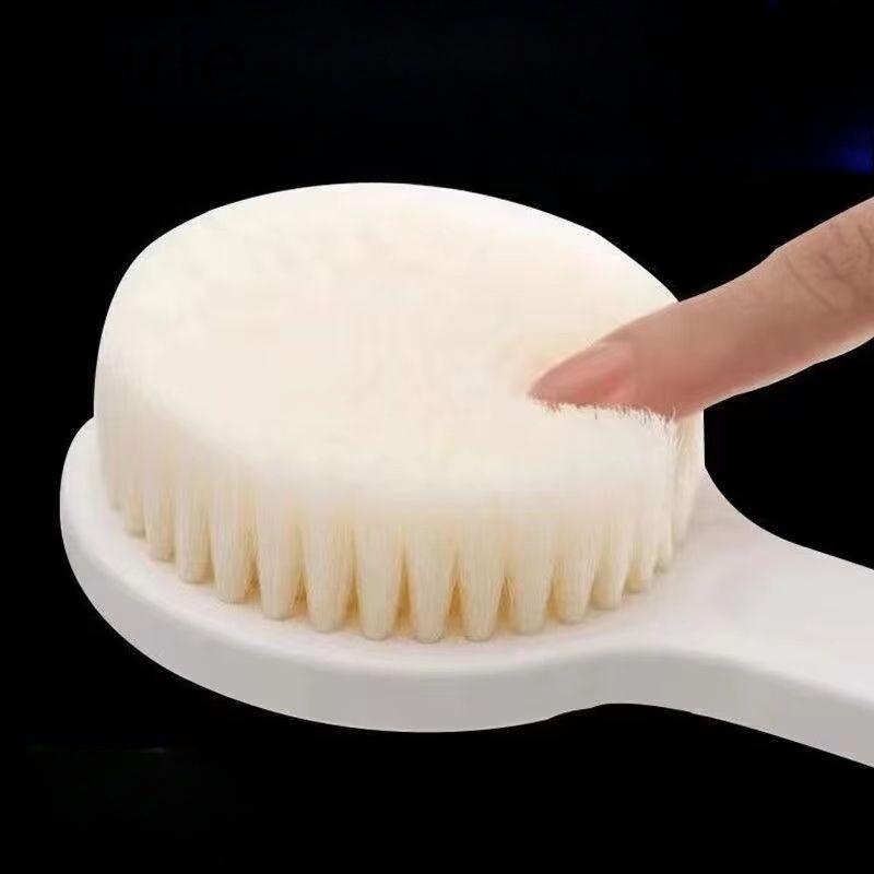 Long-handled Back Scrubbing Brush, No Need To Rely On Others, Soft-bristled Bath Brush, Bath Ball, Back Bath Brush, Exfoliating Wonder Fairie
