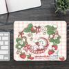 Cute Cartoon Mikko Illustration Mousepad Small LockEdge Mouse Pad For Gamers Computer Desk Pad Rectangular Anti-slip Rubber
