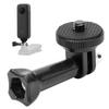 Camera Bracket Mount Adapter Aluminum Alloy Extension Arm Accessory for Insta360 ONE X/X2Black