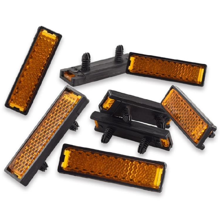 8 Stück Fahrradpedalreflektor Fahrradpedalreflektor Sicherheit Nachtradfahren