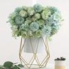 Chrysanthemum Roses Artificial Flower Bouquet for Vase Composition 32 Cm - Green
