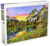 APPLEONE Alpine Lake Holiday Jigsaw Puzzle X 38 Made In Japan 500-247 (Dominic Davison) 500-Piece (53 Cm)