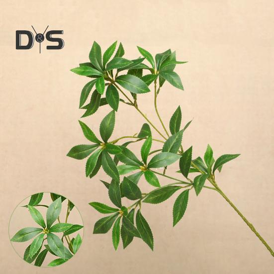 Artificial Greenery Branches Faux Greenery Stems Fake Leaves Artificial Foliage Twig Plants for Home Office Wedding Decor Vase Filler