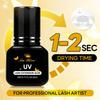 UV Eyelash Glue UV Glue 5ml UV DIY Lash Extensions Glue Light Curing Eye Lash Glue UV Lash Glue Adhesive 1-Second Quick-Drying Waterproof No Lash