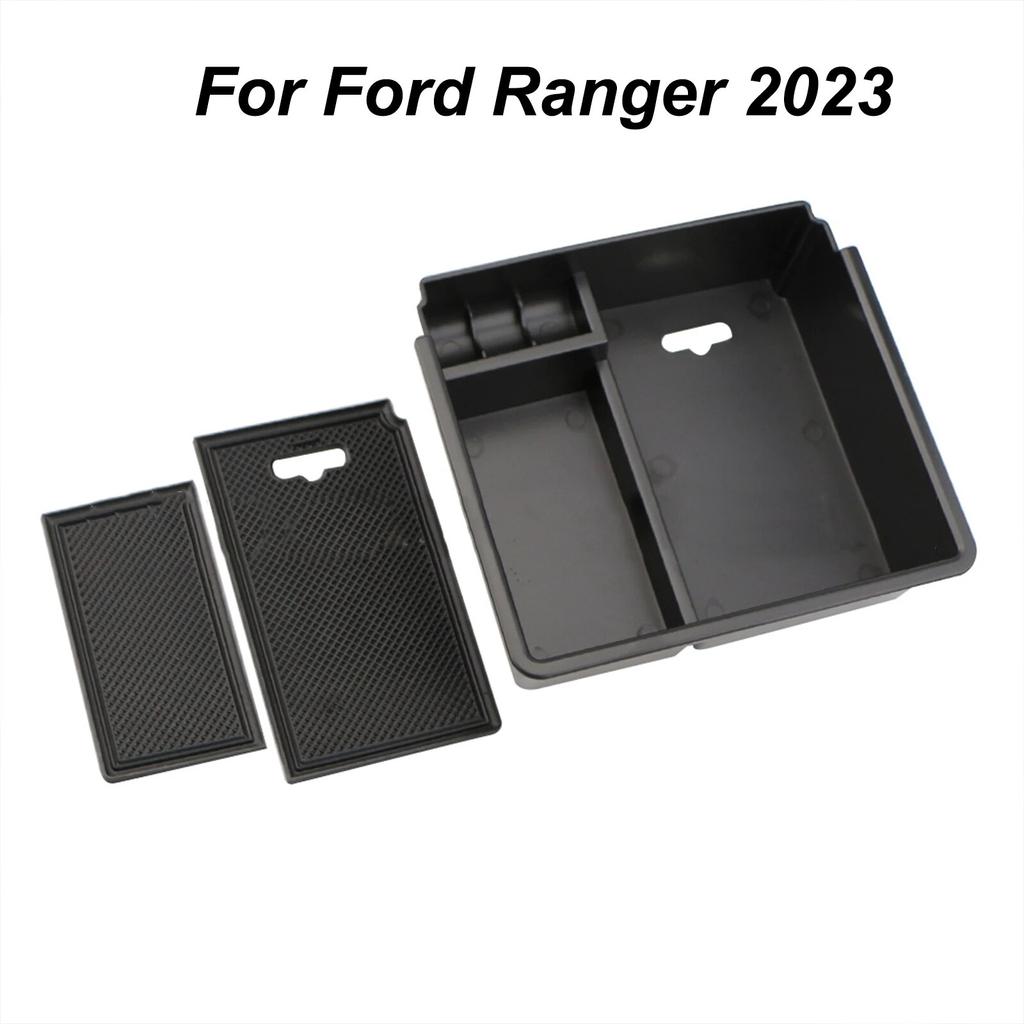 Pro Ford Ranger 2023 Úložný box loketní opěrky Organizér Vnitřní Auto Uklízecí Kontejner Držák Styling Autodoplňky