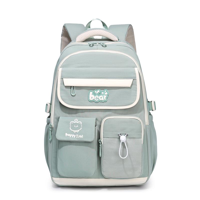 Schoolbag new school bag for women, large capacity for middle and high school students, high-value student lightweight backpack, college student