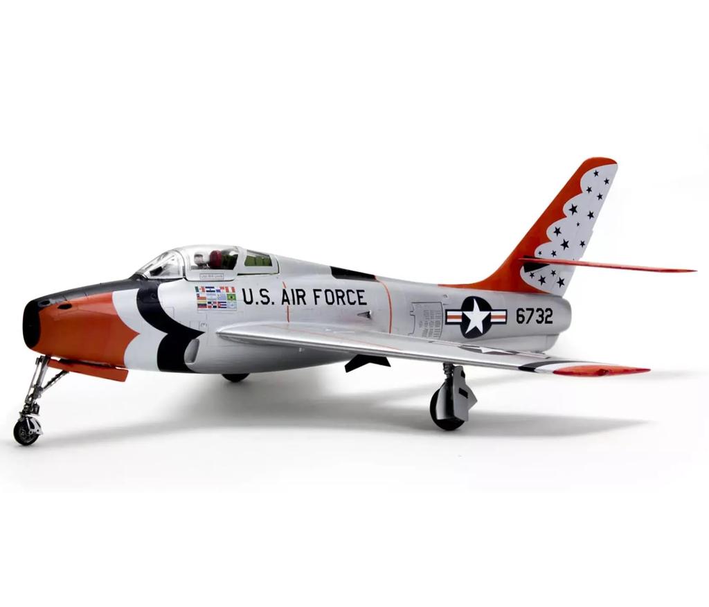 America Revell Scale Air Force Republic Thunderstreak Thunderbirds Plastic Model Kit 15996 1/48 U.S. F-84F