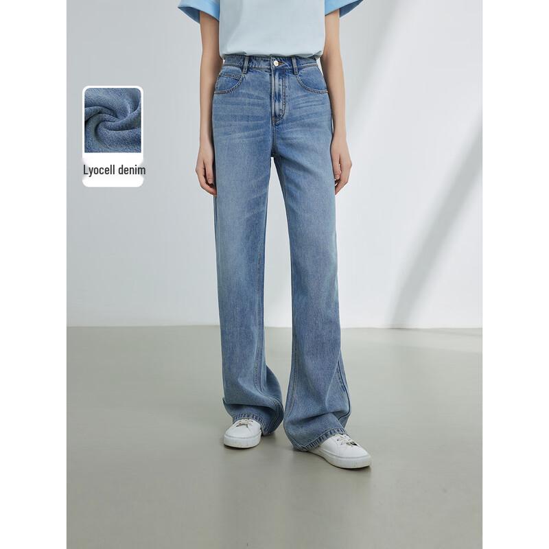 

Lanzi Vintage French High-Waist Straight-Leg Jeans 2XL