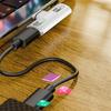 USB C To Headsets Adapter PD100W Charging For Clear Auditory On Phone 15 S22 And More Phones Headphones Audios Converter