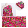 Blumen Baumwollstoff zum Nähen Basteln Heimdekoration 160 cm Breit Nähbaumwollstoff für Bekleidung Accessoires