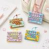 Hanging Mechanical Keyboard Toy 26 Keys Keyboard Keychain Toy Cute Bag Pendant  Bag Charm