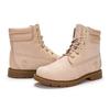 Timberland Leather Durable Short Outdoor Boots Women boots Light-Beige A5N35W
