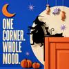 Witch Shaped Halloween Witch Pumpkin Door Corner Witch Silhouette Door Corner Decoration  Lawn