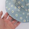 Spring Summer 0-3Y Boys And Girls Fisherman's Hats Adjustable Gauze Caps Infant Bucket Caps Cute Solid Beanies