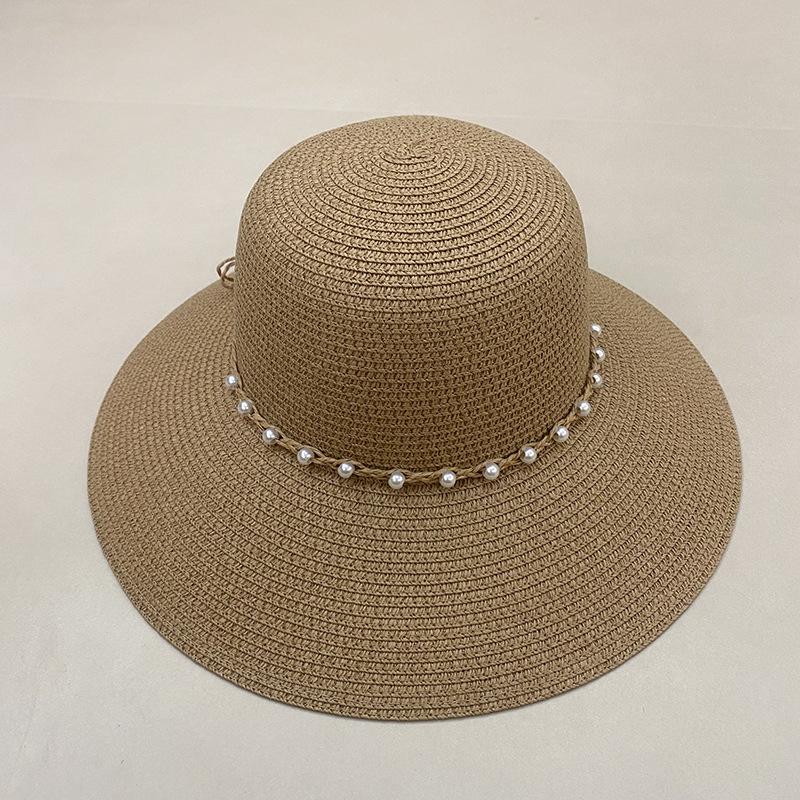 New Grass Hat Women's Summer Vacation Beach Hat Sun Sunshade Hat