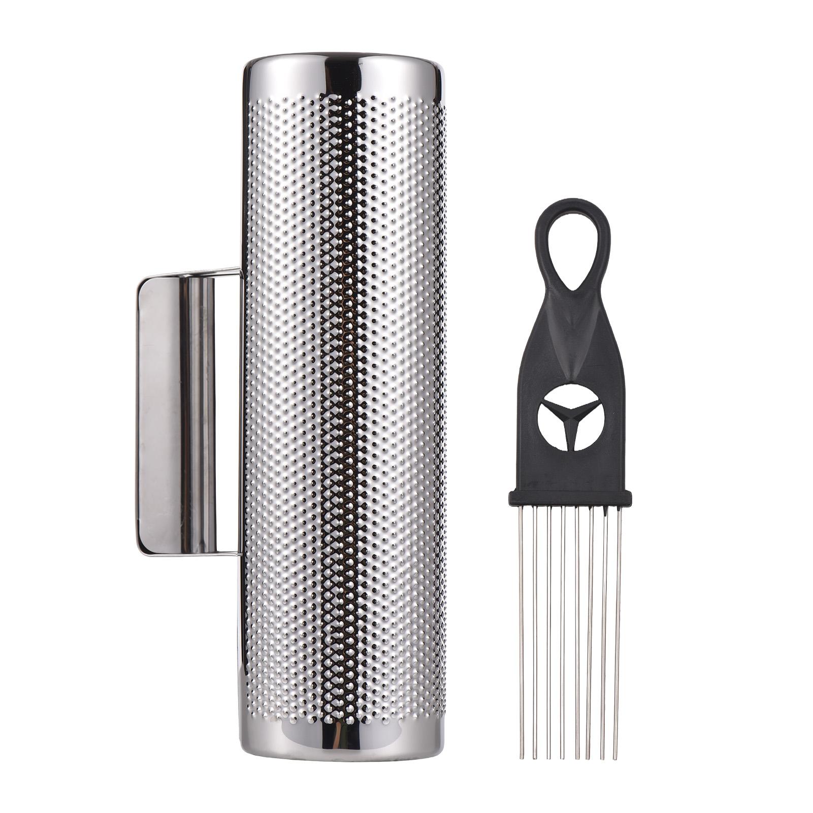 12-дюймовый инструмент Guiro из нержавеющей стали со скребком Guiro Shaker Latin Percussion Instrument Guiro 12 inch 10 inch