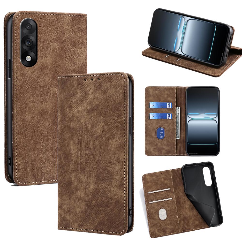 For OnePlus Ace 5 Ultra 5G Case RFID Blocking Wallet Foldable Stand Leather Phone Cover