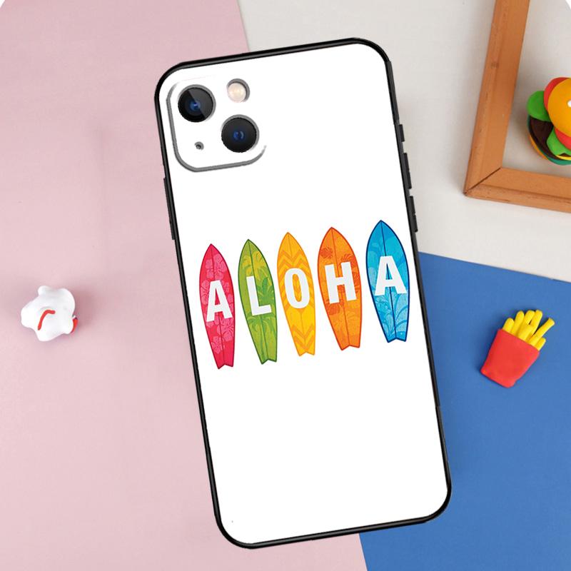 Hawaii Aloha Phone Case For iPhone 16 Pro Max 11 12 13 14 15 Pro Max Mini 16e 15 16 Plus XR Cover Shell