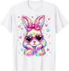 Süßes Coquette Tie Dye Hase Osterhase Damen T-Shirt