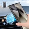 Faux Leather for MagSafe Magnetic Wireless Charging Phone Case for Samsung Galaxy S25 Ultra S24 Plus S23 FE Protection Cover