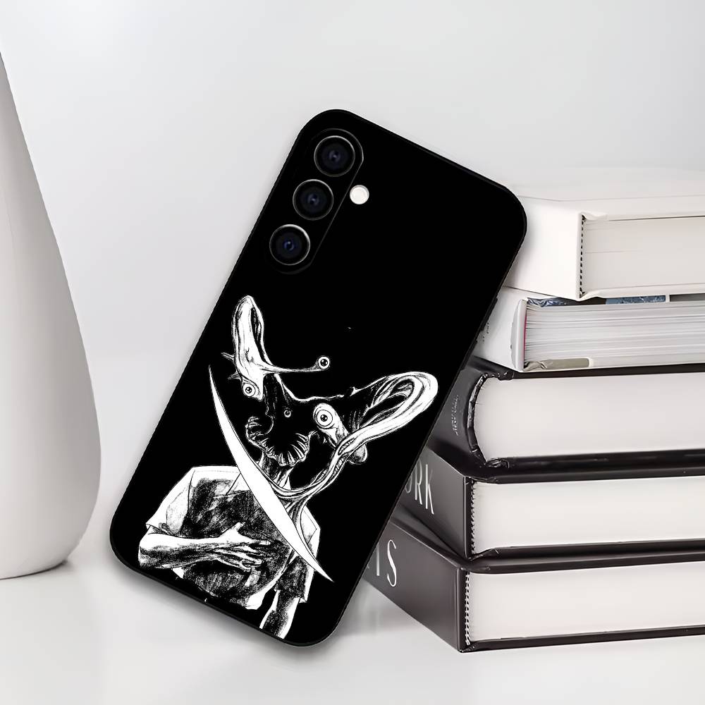 

Anime P-Parasyte Soft Silicone Phone Case for Samsung Galaxy A73/A72/A71/A70/A53/A52/A51 Black Cover Samsung a42 5g