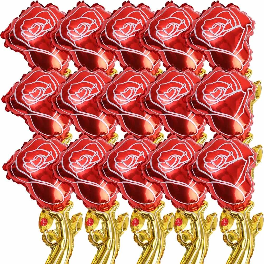 

30/5 шт. Мини-шарики в форме розы, шары в форме розы, шары на День святого Валентина, свадебные украшения, принадлежности для вечеринки по случаю рождения ребенка 5pcs