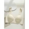 Women Wireless Seamless Soft Support Push Up Gathering Shaping Daily Bra