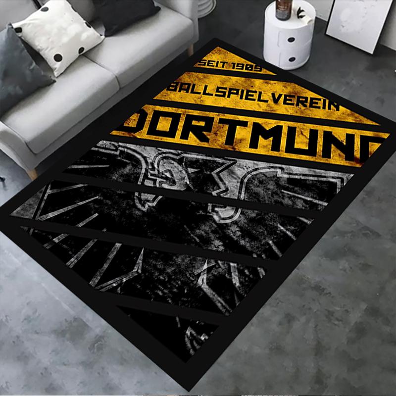 2025 Nový koberec Dortmund pro obývací pokoj, ložnici, domácí dekoraci pohovky, protiskluzová podložka pro dětské hraní 26