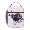 Insulated Lunch Boxes Dancing Pedro Raccoon Merch Funny Animal Lunch Food Box New Arrival Thermal Cooler Bento Box For Picnic