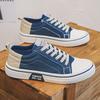 Men's Canvas Skateboard Shoes: 2026 Spring Breathable Low-Top, Lightweight, Versatile, Sports Casual.