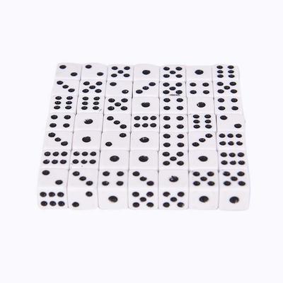 50 Teile/los 8mm Würfel Für Brettspiel Bar Glücksspiel Set Club Party Zubehör