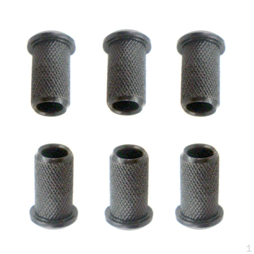 

6 Ferrule Collection Electric Guitars Body Strings Bearings Color чорний