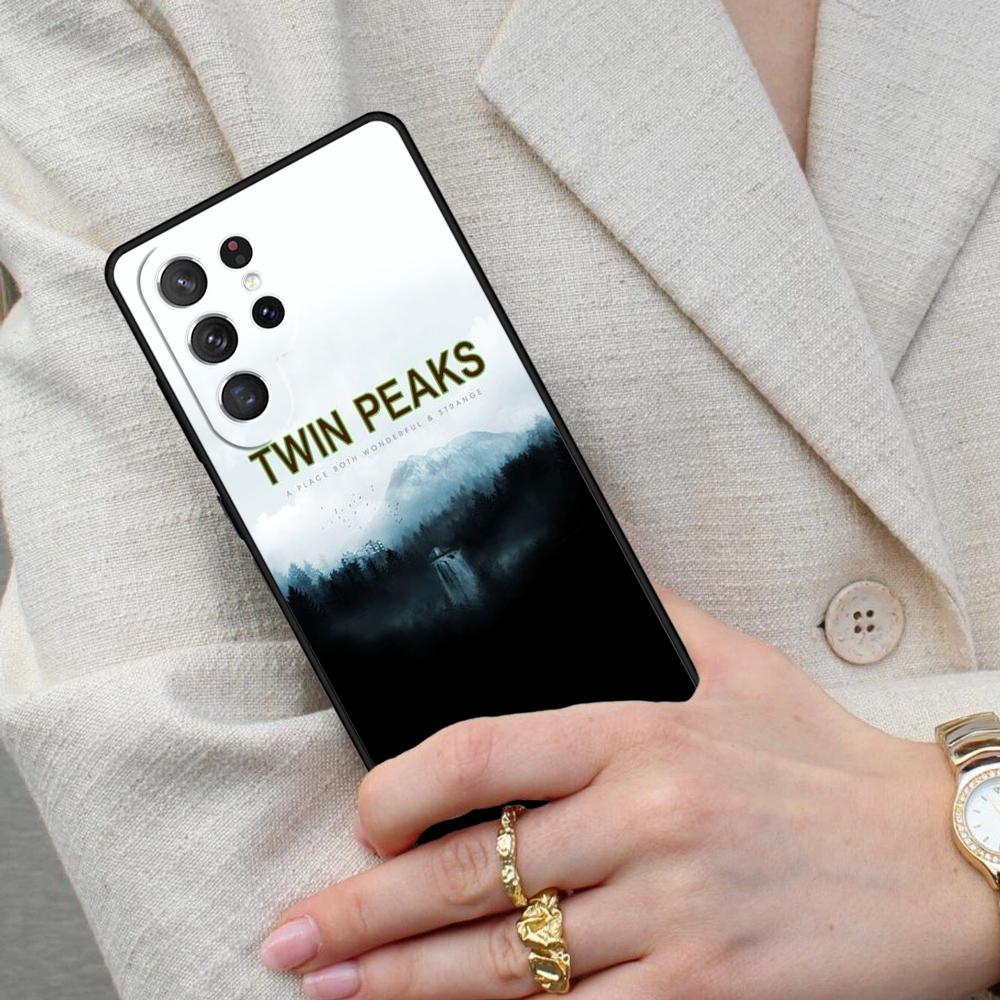 Twin Peaks Cell Phone Case for Samsung Galaxy S26 Ultra S25 S24 S23 S22 S21 S20 Note10 Cover