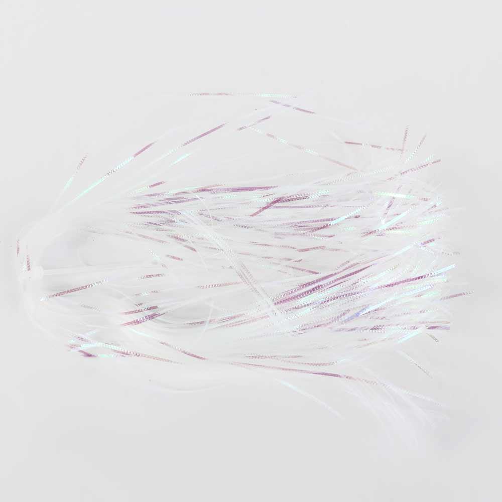 1mm Width Tying Flash Tinsel Fish Scale Gliss Glow Strands Corrugated Flash Strands  Saltwater