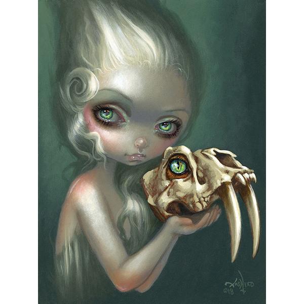 

ZOOYA 5D DIY алмазная живопись Девушка-вампир мультфильм призрак полная квадратная и круглая алмазная вышивка крестиком Алмазная мозаика домашний декор