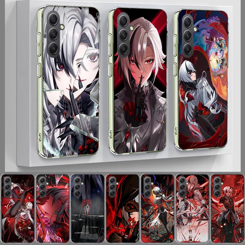 Arlecchino Genshin Impact Phone Case for Samsung A17 A37 A57 A07 A16 A26 A36 A56 A06 A02S A12 A22 A32 A52S A04S A14 A24 A34 A54
