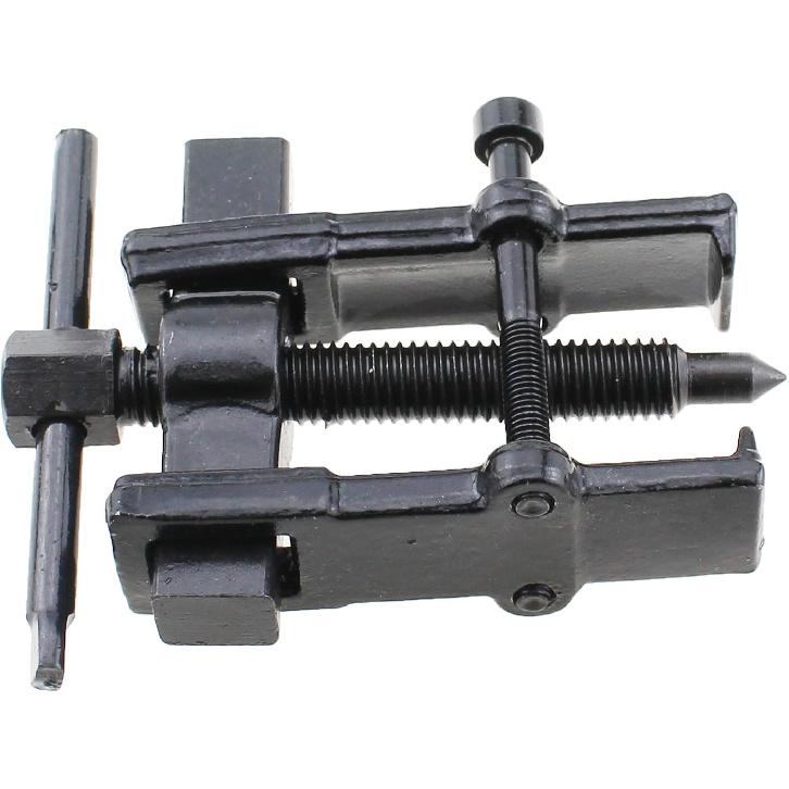 TAODAN 2 Inch Black Carbon Steel Double Jaw Bearing Puller Mechanic Bearing Maintenance Hand Tool Separate Lifting Device for Automotive Flywheel and