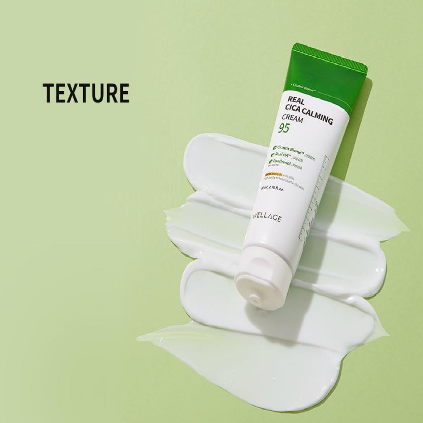 WELLAGE Real Cica Calming 95 Creme 80 ml