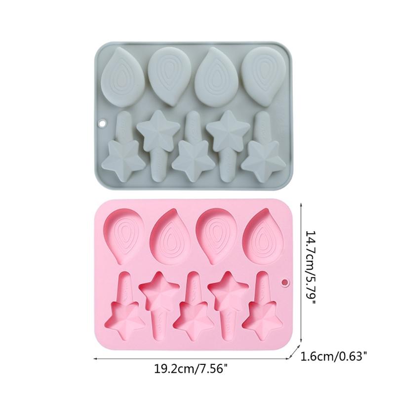 Stampo in Silicone per Pastelli da Pittura Tazza Disegno Bambino Stampo per Cupcake Cioccolato Fondant Strumenti Decorazione Torta Stampini per Pasta di Caramelle