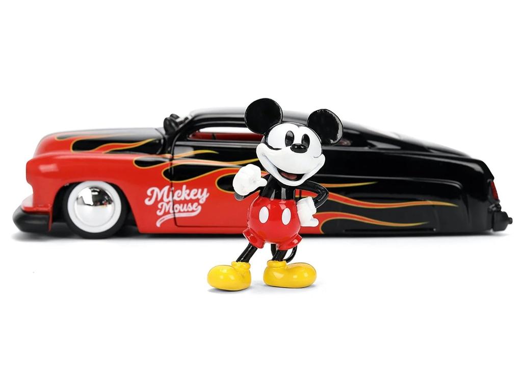 JADA TOYS 124 Scale Mickey Mouse and 1951 Mercury Hollywood Rides [Used]