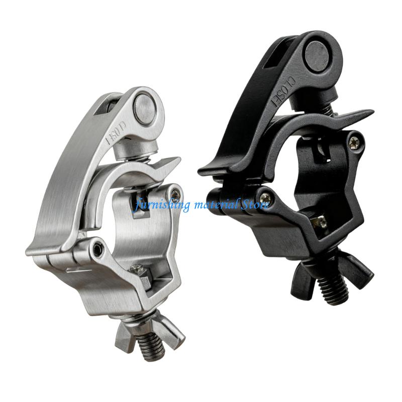 Y5GD Stage Light Clamp Hook For 32 35mm Pipe Aluminum Magnesium Alloys Durability Efficient Setups For Event