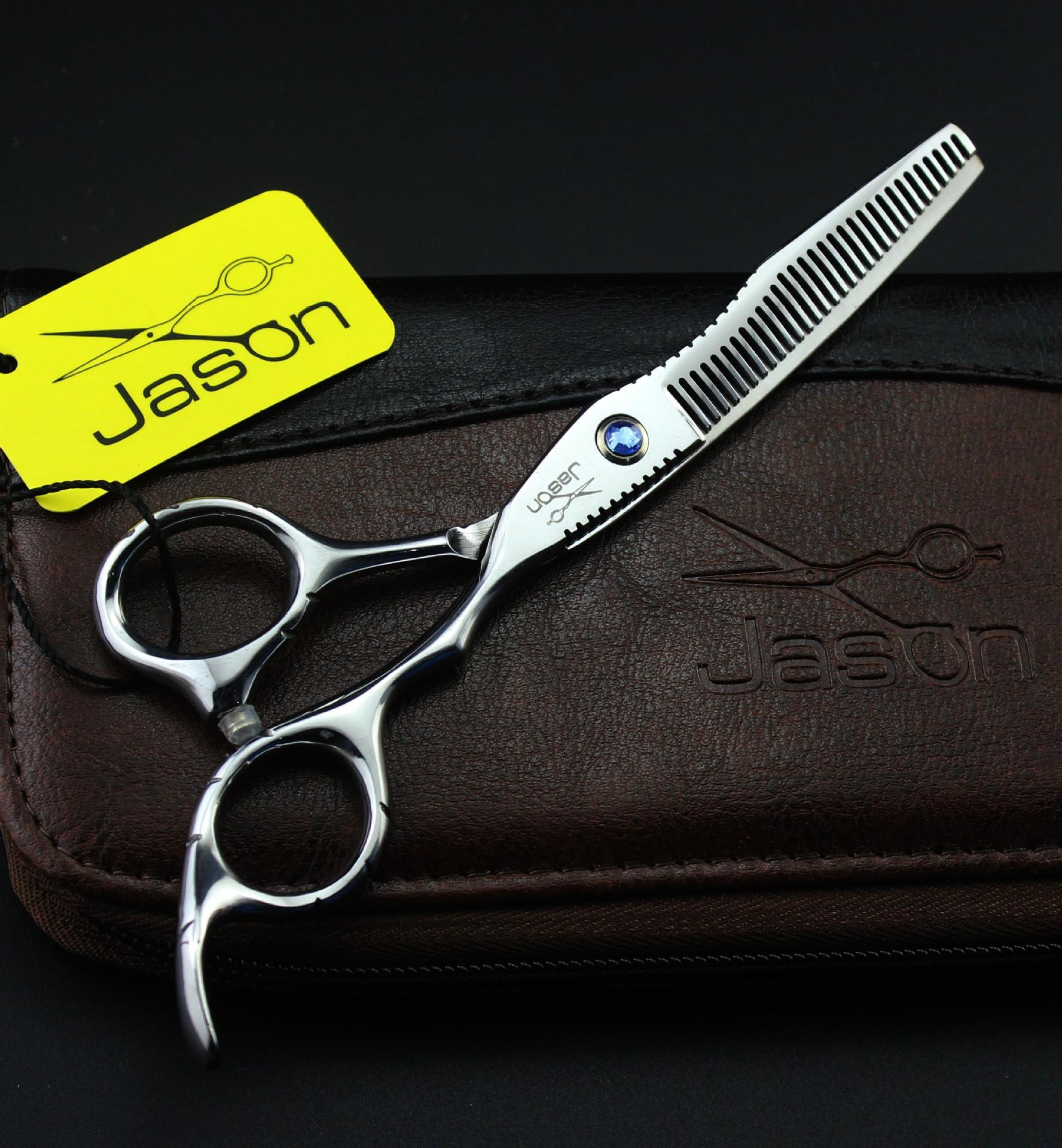 JASON/Jason HA-01 Hair scissors, hair scissors, flat scissors, tooth scissors, thin scissors BY 04-5 6.0inch dental scissors