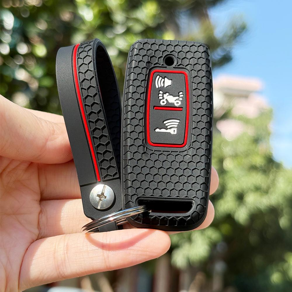 Keychain Silicone For Honda Pcx 160 125 Vision Sh350 Switch Adv Wrench 350 Sh350I Forza 250 125 300 750 Xadv Key Shell Cover