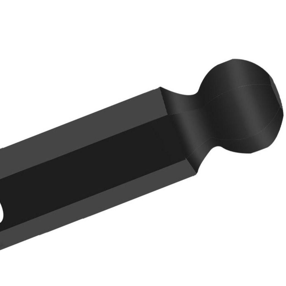 100mm Ball End Screwdriver Bits 1/4 Inch Hex Shank Screwdriver Bit Set  Electrician