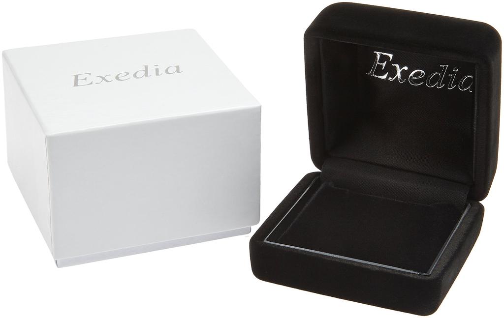 Exedia 18K White Gold Diamond Ring Japanese Size 7 AMWDRK127,