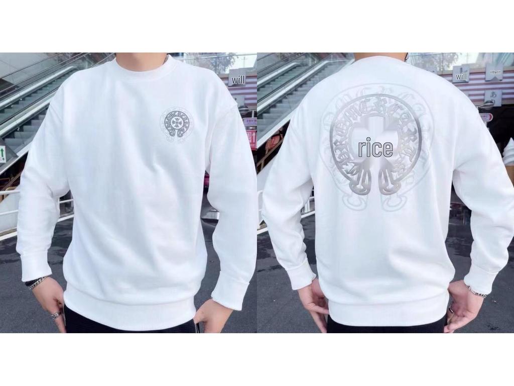 New Chrome Hearts Cross Simple Classic Unisex Round Neck Hoodie Collection