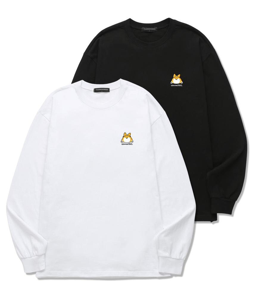 VANNWORKS Mini Welsh Corgi Long Sleeve (Vls0070) Black