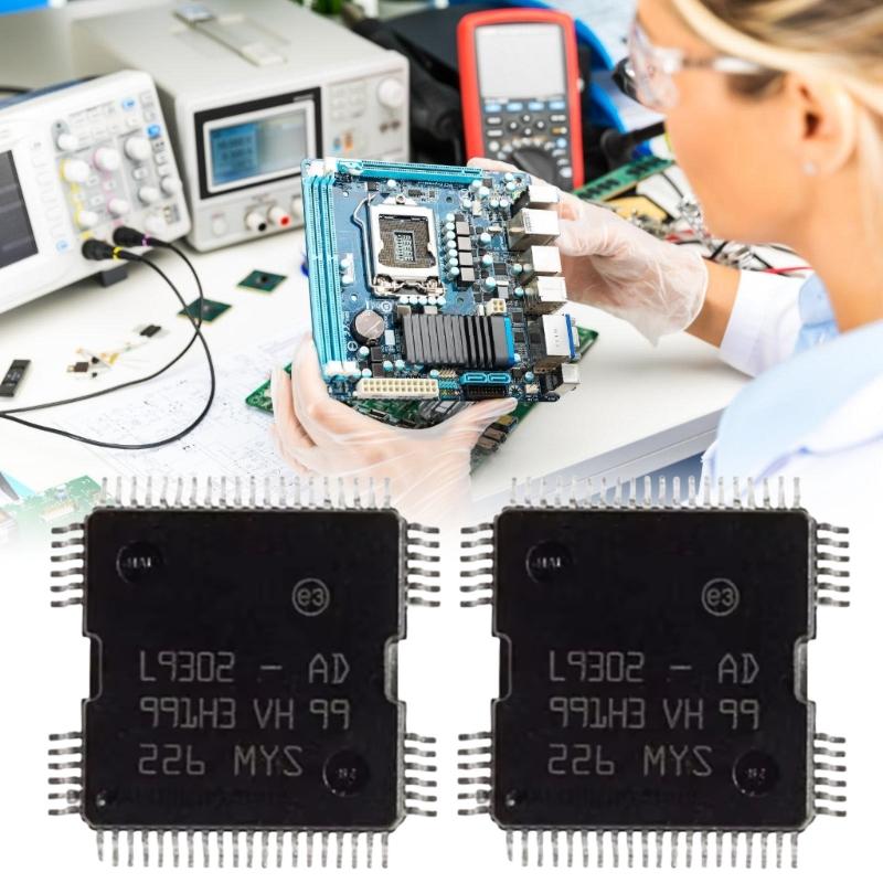 Automotive Engine Body Computer Board L9302AD L9302 Ignition Injection Drive Module Chip Replacement Accessories