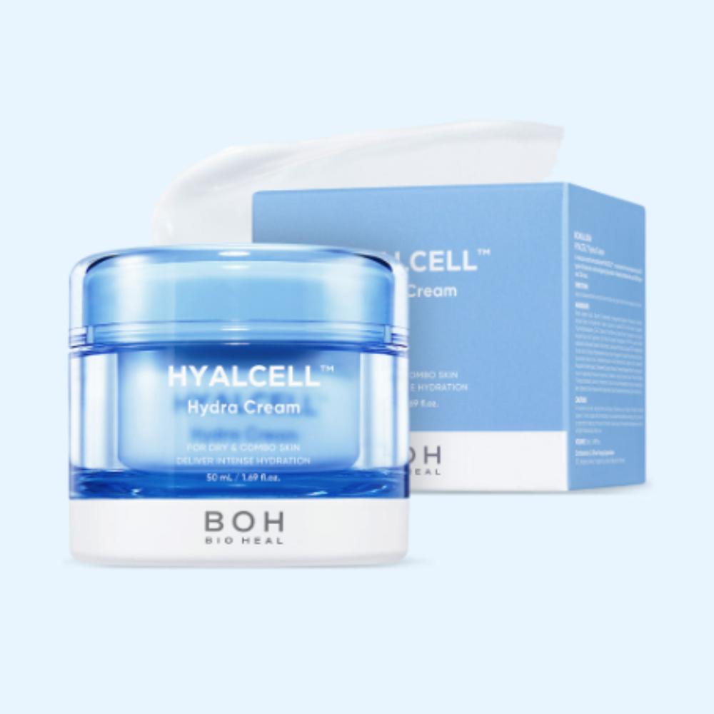 Bioheal BOH Hyalcel Hydra Cream 50 мл Глубокое увлажнение Увлажняющий крем с гиалуроновой кислотой
