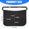 Multi Pocket Work Apron Adjustable Buckles Durable For Gardening Makeup Tool Storage Waist Organizers